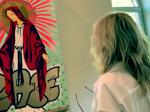 Mosaizistin Heike Flint trifft StreetART - Künstler miNo Michael Nolte